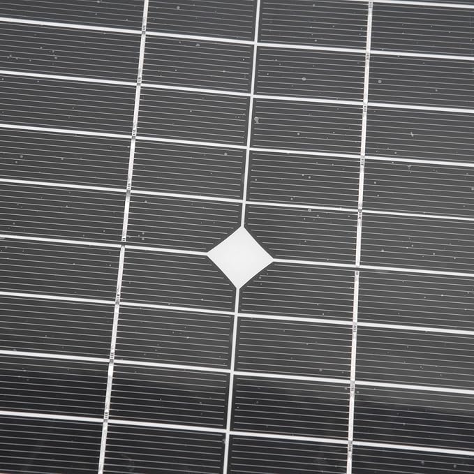Solar Exhaust Fan Kit, 10 Inch 100W Solar Powered Round Ventilation Fan with Protective Grill for Greenhouse, Shed, Pet House & Window Air Circulation
