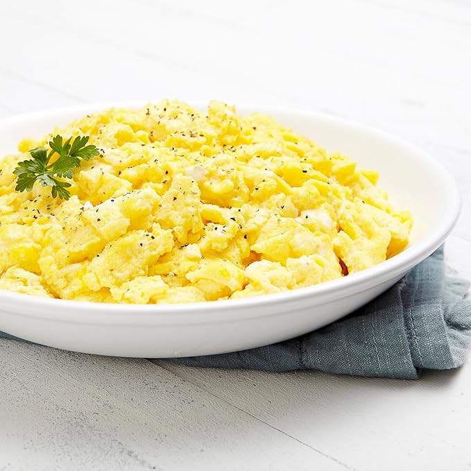 Augason Farms Dried Whole Egg Powder Can - Pasteurized Eggs for Kitchen use, Baking meals & Daily use - Emergency Food Storage - Long Shelf Life Powdered Eggs - 85 Servings