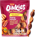 Hartz Oinkies Hearty Kabob Dog Treats with 100% Real Chicken, Duck, Sweet Potato & Carrot, Rawhide-Free, Natural Dog Treats, Highly Digestible Long Lasting Chews, 36 Count