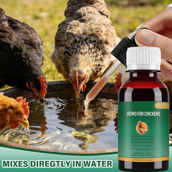 Chickens & Poultry Routine Care Liquid, Farm Use Feeding Formula, 100ml