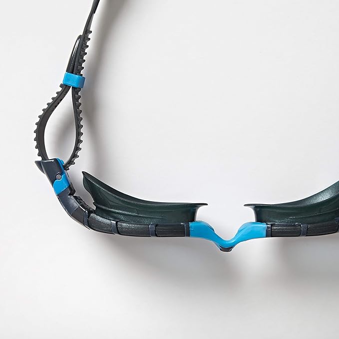 Zoggs Adult Unisex Predator Flex Anti-Fog UV Protection Curved Lens Ultra-Fit Gasket Quick-Adjust Swimming Goggles, 461041