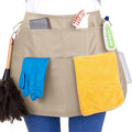5-Pocket Waterproof Professional Cleaning Apron. Made for Pro Cleaners. Like a Cleaning Caddy Around Your Waist