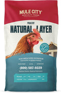 Natural Layer Chicken Feed - 40 lb Bag, Complete Poultry Feed for Laying Hens, Balanced Daily Nutrition for Backyard Chickens, Supports Consistent Egg Production and Flock Health