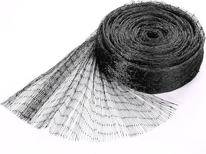 GWHOLE 33x13 Ft Garden Bird Netting for Garden Plant Tree Protection Chicken Coop Pond Net, Black