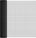 19 Gauge Black Hardware Cloth1/2 Inch -Vinyl Coated Welded Wire Mesh Roll- Duty Rust Proof Fencing for Gardens, Poultry Animal Netting Cage Screen (Black 1/2 16inx50Ft)