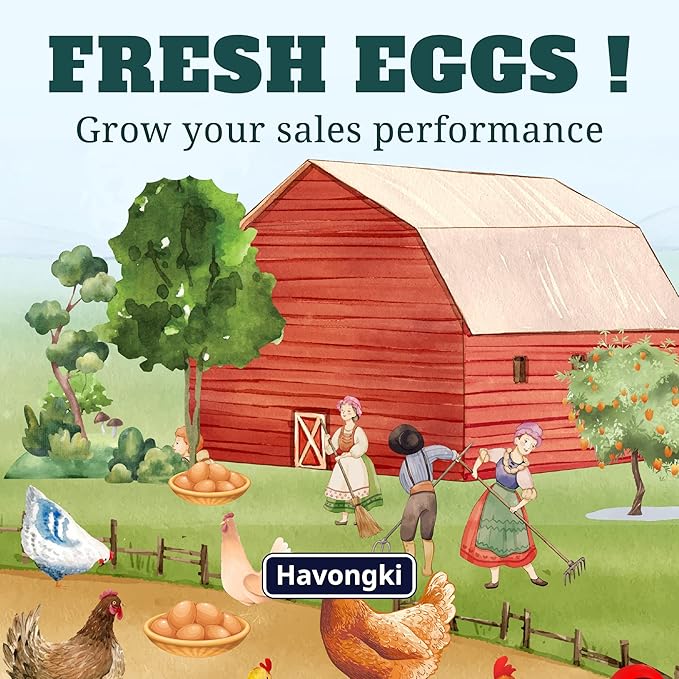 100 Pack Premium Fresh Farm Eggs Handling Instructions Care Accessories Cards Labels | Egg Blank Cartons 4 6 12 15 18 30 48 50 Count Basket Box Container Storing Extra Organizer -M09CH100