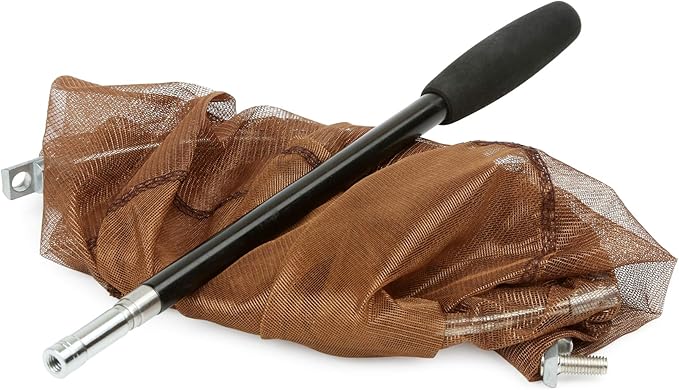 RESTCLOUD Bait Net and Fishing Landing Net with Telescoping Pole Handle Extends to 59 inches