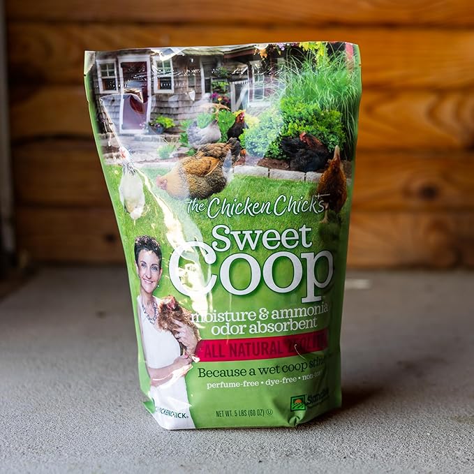 The Chicken Chick Sweet Coop, Zeolite Bedding Enhancer, 5lb Bag