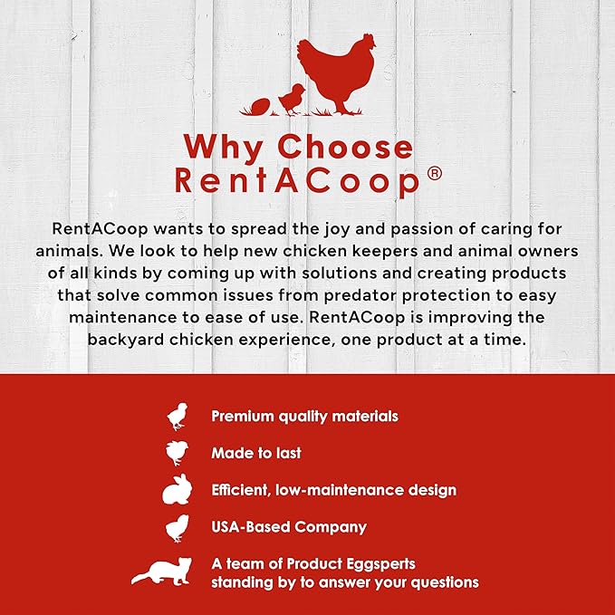 RentACoop 3 Pound Metal Chick2Chicken Medium Port Feeder