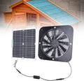 ZJchao 100W Solar Fan, 13.5inch Solar Fan for Chicken Coop, Solar Exhaust Fan with Cable Bracket for Greenhouse, Pet House, Chicken Coop, Tree House and RV