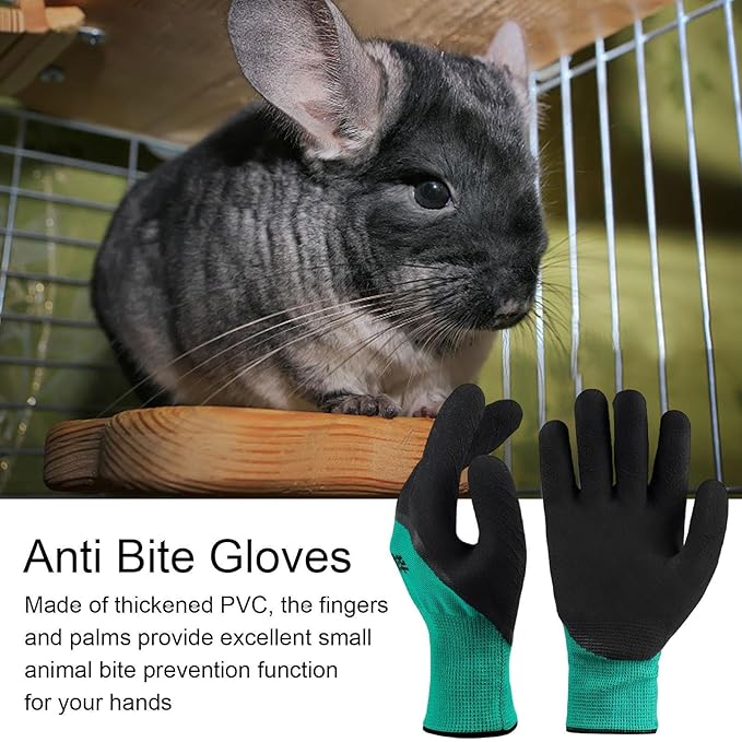 Bite Proof Gloves, Animal Handling Gloves, Puncture-resistant Anti Cut Insulated Thickened Anti Scratch Safe Touch Hand Security Protection, Multifunctional For Dogs, Hamster, Squirrels, Cats