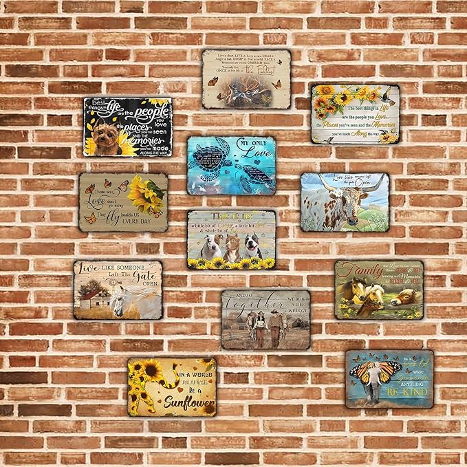 Metal Sign Farmer On This Farm We Do Vintage Tin Sign Home Kitchen Farm Bar Cafe Club Cave Wall Decor Rustic Sign 12 X 8 Inch
