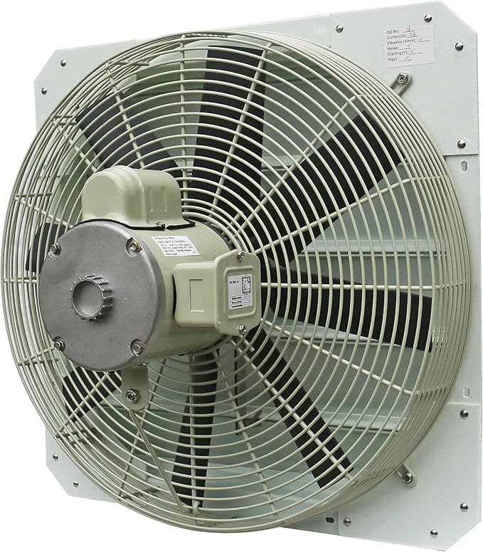 iLiving 24-Inch Corrosion Resistance Shutter Exhaust Fan, Single Speed