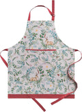 Maison d' Hermine 100% Cotton Apron for women with Pocket Kitchen Chef Apron for Men Cooking Easter Decorations