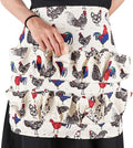 Egg Apron, Egg Collecting Apron for Chicken Duck Goose Eggs, Chicken Egg Apron for Housewife Farmhouse Kitchen Restaurant Parent-Child Activities, Adult 12 Pockets