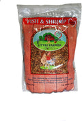 Fish & Shrimp | Dried River Shrimp & Minnow Fish | Omega 3, Calcium, Protein Packed | Premium Poultry Chicken Duck Treat (3)