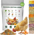 Chicken Nesting Herbs 16 oz – 11 Natural Dried Herb Blend with Marigold for Chicken Coop & Roost Refresh, Nesting Box & Dust Bath, Supports Natural Nesting Behavior