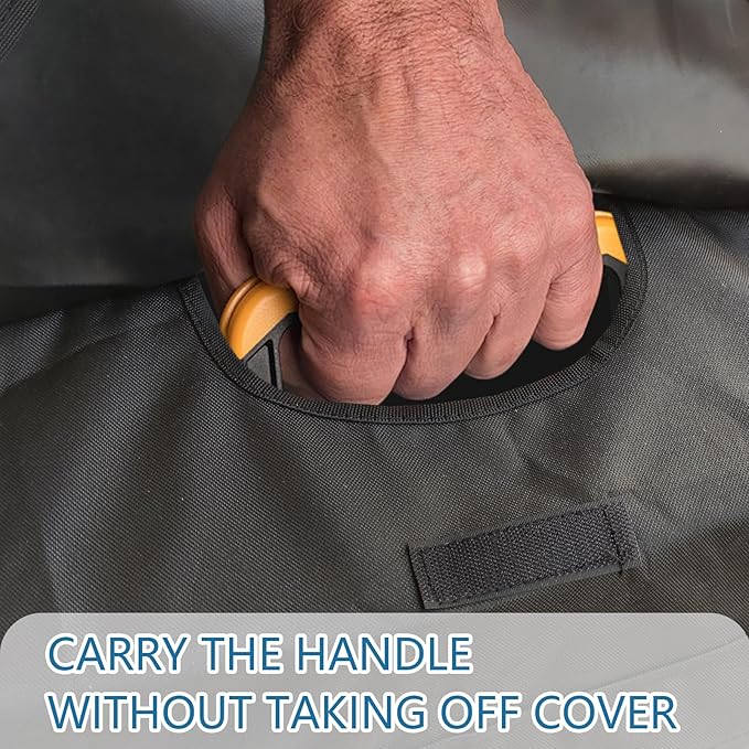 Waterproof Universal Generator Cover 20 x 11.5 x 16 inch for Predator 2000 Honda Inverter Generators EU2000i EU2200i Westinghouse iGen2600 Champion Inverter Generator,Heavy Duty Thicken 600D