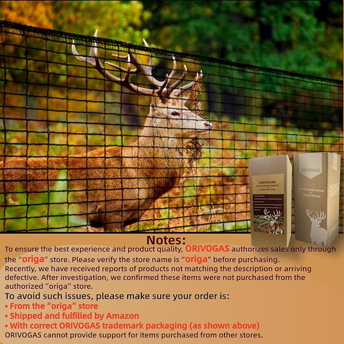 Deer Fence Netting,Plastic Mesh Fence 6.5x50ft,Reinforced Edges 55gsm Heavy Duty Animal Barrier,Ideal for Garden Netting,Against Bird,Temporary Fence,Fruit Plant Protection,Black