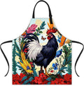 Apron Adjustable Waterproof with Two Deep Pockets Wowen men for Summer BBQ Pool Parties & Resorts
