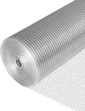 1/2 inch 60'' x 50' Hardware Cloth Square Openings - 19 Gauge Hot-Dip Galvanized Wire Mesh, Welded Cage Wire Rolls Great for Animal Enclosure Chicken Coop Flower Beds Rabbits Wire Fencing