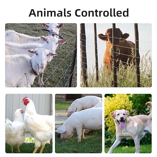 PE5 Electric Fence Energizer 0.20 Joule,20 Acres,Livestock Fence Chargers for Containing Pets and Preventing Wild Animals Intruding