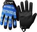 WESTWOOD FOX Gardening Working Gloves Leather Safety Thorn Proof Gloves for Mens & Women Flexible Heavy Duty Mechanic Gloves