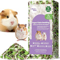 mini&moe Hamster Bedding: Odor Control and Dust-Free Moisture Absorbent Natural Paper Small Pet Bedding - for Guinea Pigs, Hamsters, and Rabbits, 12 Liters