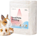 BUCATSTATE Hamster Bedding 101L, 99% Dust-Free Guinea Pig Bedding Odor Control Paper Bedding, Cozy Small Animal Bedding for Rabbit Rat Syrian Dwarf Hamsters Gerbils (White)