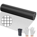 Hardware Cloth, 1/2 inch 48" x 100' Galvanized Chicken Wire Fence, 19 Gauge Vinyl Coated Wire Mesh Roll, Black Welded Wire Fencing Roll Gopher Wire Mesh Roll for Garden Fencing Rabbit Snake Wire