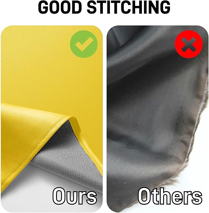 Waterproof Apron with Comfortable Adjustable Bib Rubber Vinyl Dishwasher Heavy Duty Apron for Men Women Dishwashing