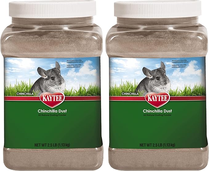 Kaytee Chinchilla All Natural Dusting Powder,2.5 lb,(Pack of 2)
