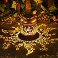 Cardinal Solar Lanterns Outdoor Waterproof Solar Lights Cardinal Birthday Gifts for Women Mom Grandma Hanging Metal Lantern Outside Decoration for Yard,Porch,Patio,Backyard,Lawn,Garden Decor