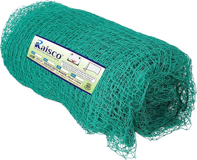 Azone 3x3 Anti-Bird Net (9 Sq Ft) Nylon Bird Net with 10Pcs Plastic Cable Clips & Tying Ropes