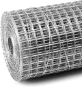 Hardware Cloth 1/2in 12'' x 20' 19GA ，Hot-dip Galvanized After Welding ，Chicken Wire Mesh,Chicken Coop Fence,Screen Mesh,Rabbit/Snake Fence,for Garden Poultry Animal Netting Cage