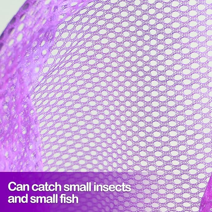 Kids Telescopic Butterfly Nets, 6 Pack Colorful Insect Net Perfect Outdoor Tools for Catching Bugs Fish Insect Ladybird, Extendable 34 Inches and Anti Slip Grip