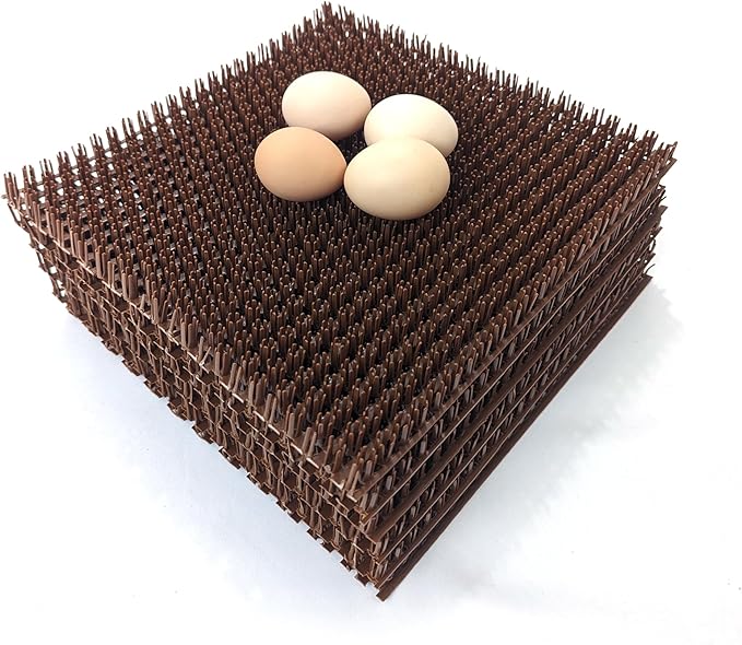 Hen's Choice™ - Chicken Nesting Box Pads x6 | Washable Plastic Nesting Box Liner | Chicken Bedding for Coop
