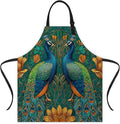 Apron Adjustable Waterproof with Two Deep Pockets Wowen men for Summer BBQ Pool Parties & Resorts