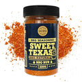 Sweet Texas BBQ Rub - 100% Natural Seasoning - Delightful Sweet Seasoning with Authentic Texas Kick for Amazing BBQ and Grill Dishes- Large Jar (220g)