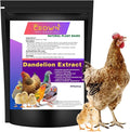 Dandelion Supplement for Birds – All-Natural Herbal - Disease Resistance - Growth Support for Chickens, Pigeons, Poultry & Cage Birds – Sourced from Pure Dandelion Plant