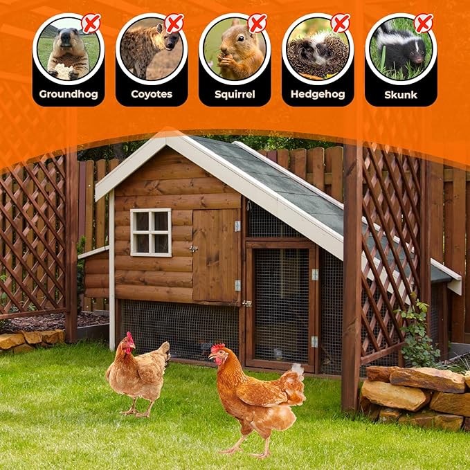 1/2'' 24'' X 50' Hardware Cloth, 19 Gauge Chicken Wire Fencing Double Layer Hot Dip Galvanizing, Wire Mesh Fence for Fence, Chicken Coop, Rabbit/Snake Fence, Poultry Fence