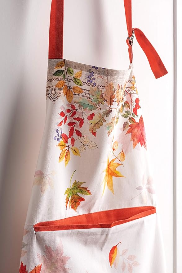 Maison d' Hermine 100% Cotton Apron for women with Pocket Kitchen Chef Apron for Men Cooking Easter Decorations