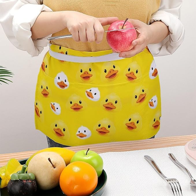 Server Waitress Waist Apron Cooking Kitchen Restaurant Aprons for Women Men