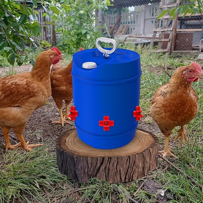 12 Pcs Chicken Waterer Nipples, Horizontal Chicken Waterer Nipples with Drill Bits, Automatic Poultry Nipple Watering for Poultry Coop Ducks, Non Leak