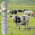 Farm Fence, 5ft x 164ft Heavy Zinc Coating Cattle Fencing Deer Fence, Hog Goat Fencing for Yard Garden and Field Mountain Forest