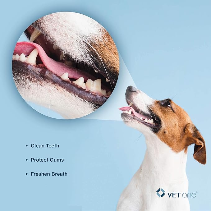 vetone DuoClenz Enzyme Coated Dental Chews for Medium Size Dogs 30 Count