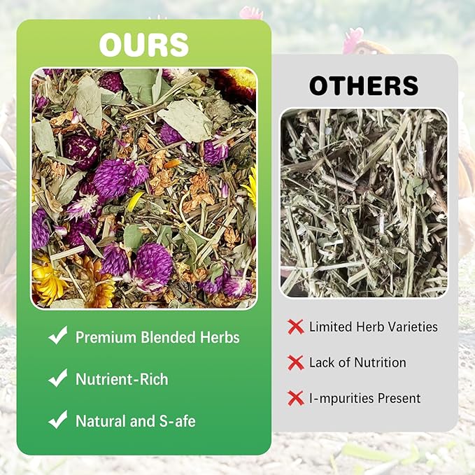 Hamiledyi 21 oz Chicken Nesting Herbs Natural Nesting Box Herbs Aromatic & Fresh for Coop & Nest Boxes Natural Dried Herbs for Laying Hens & Chicks Increase Egg Production