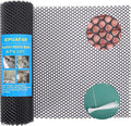 Black Plastic Wire Mesh Fence 15.7IN x 33FT - Commercial Grade Hexagonal Netting, Heavy Duty Snake & Rodent Barrier for Farms, Poultry Yards, Dog Runs | Durable Outdoor Security Fencing
