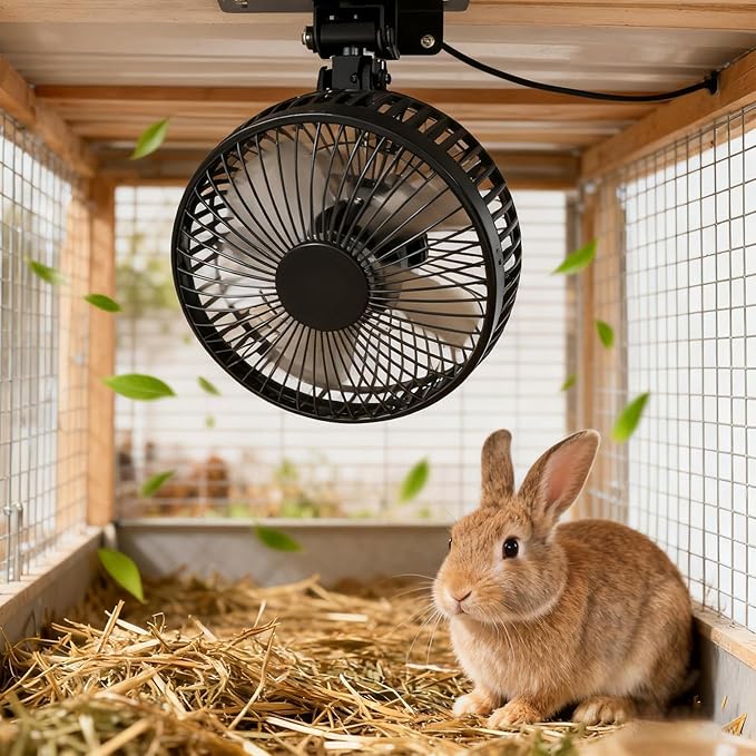 Grow Tent Fan - 360° Swivel Extractor Fan Adjustable Ventilation Device High Air Blower | For Bathroom, Kitchen, Garage, Greenhouse, Bedroom, Shed, P