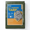GUARD SHIELD Green Tarp Waterproof 10x16 Feet Medium Duty All Purpose Poly Tarps Cover 7mil